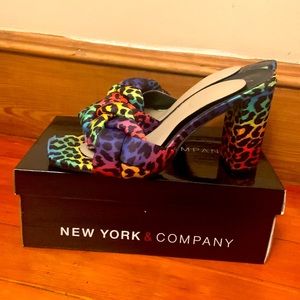 New York & Company heeled sandals